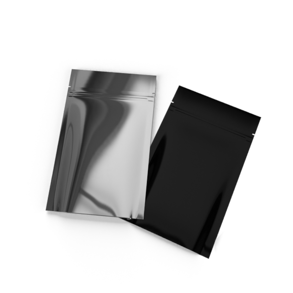 3x5 Mylar Zipper Bag - No Gusset